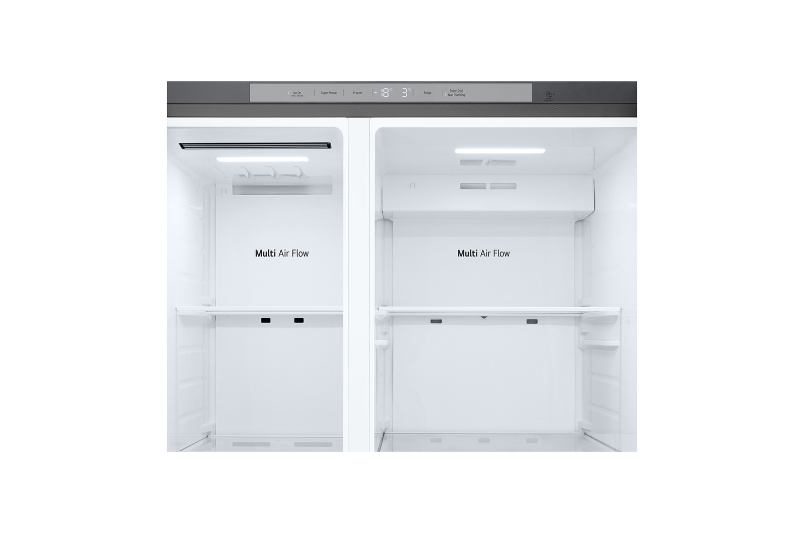 LG Side-by-Side Kühlschrank (E, 641L, 179cm hoch) mit Eis-, Crushed Ice- und Wasserspender & internem Wassertank | GSJC41PYPE, GSJC41PYPE