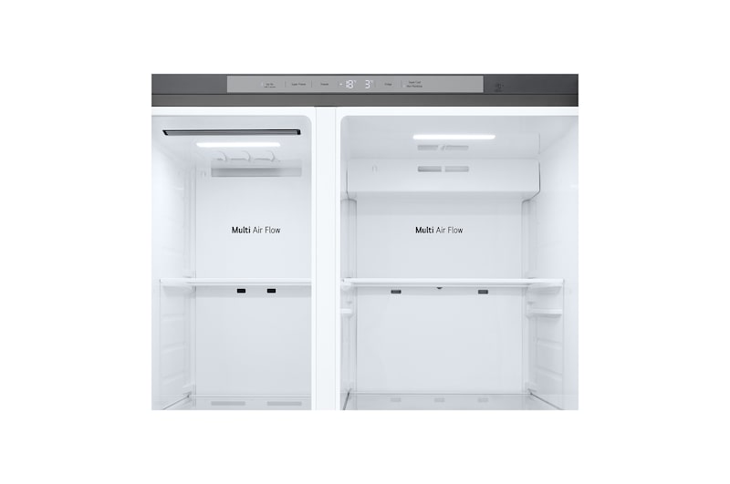 LG Side-by-Side Kühlschrank (E, 641L, 179cm hoch) mit Eis-, Crushed Ice- und Wasserspender & internem Wassertank | GSJC41PYPE, GSJC41PYPE