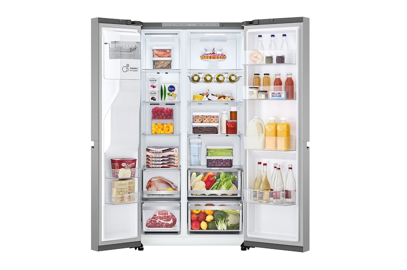 double door open view