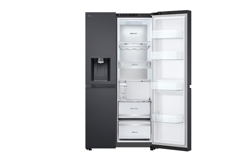 single empty door open