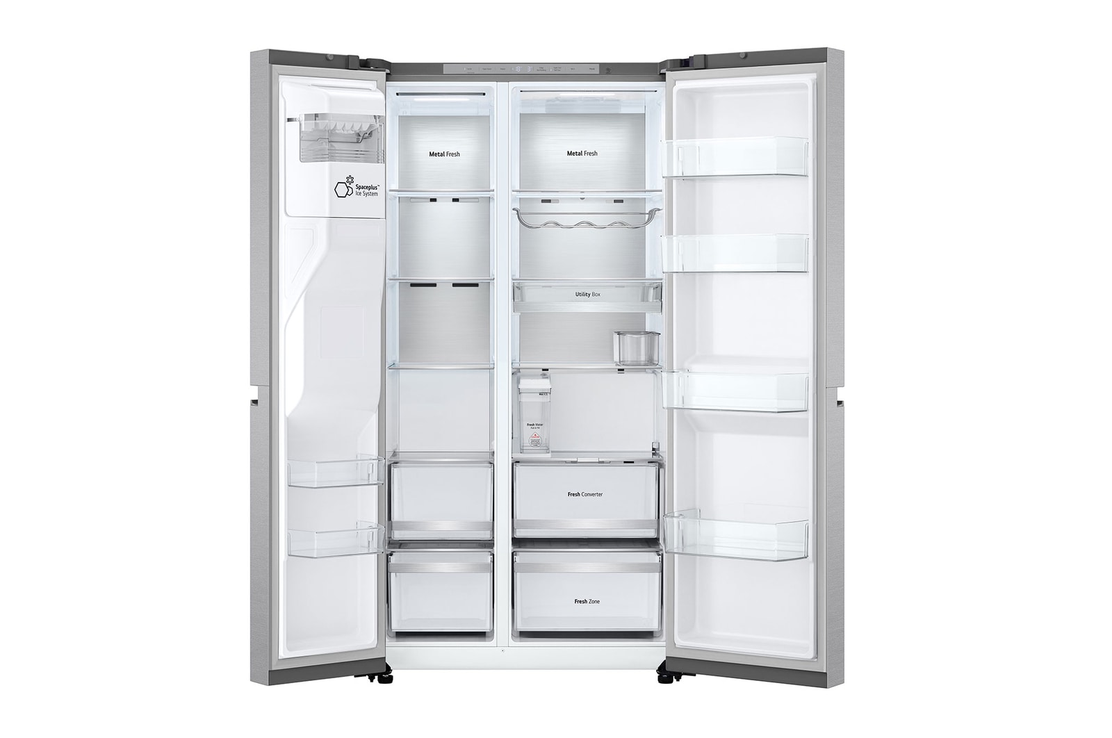 double door open view