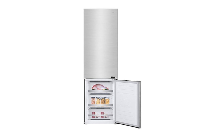 LG Kühl-Gefrierkombination | 384 Liter Nutzinhalt | Energieeffizienzklasse A | Premium Edelstahl | 203 cm | Inverter Linear Compressor® | GBB92STBAP, GBB92STBAP, GBB92STBAP