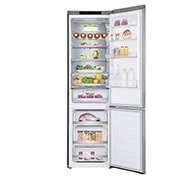 LG Kühl-Gefrierkombination | 384 Liter Nutzinhalt | Energieeffizienzklasse A | Premium Edelstahl | 203 cm | Inverter Linear Compressor® | GBB92STBAP, GBB92STBAP, GBB92STBAP