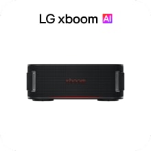 Frontansicht des LG xboom AI Produkts