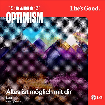 Das Albumcover von „Alles ist möglich mit dir“, erstellt von Lea mithilfe von KI.
