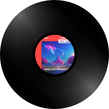 Das LP-Cover von „Beste Freundin fürs Leben“, erstellt von Paul mithilfe von KI.
