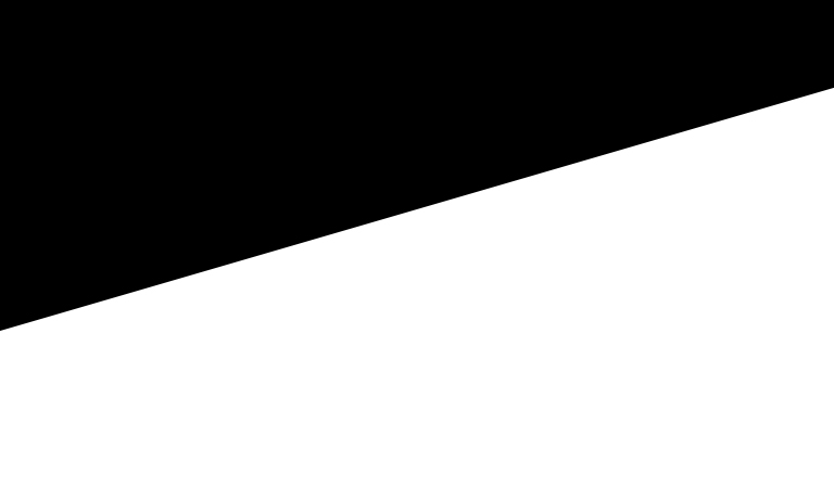 Das Erscheinungsbild von Schwarz und Weiß in Form einer diagonalen Linie getrennt.