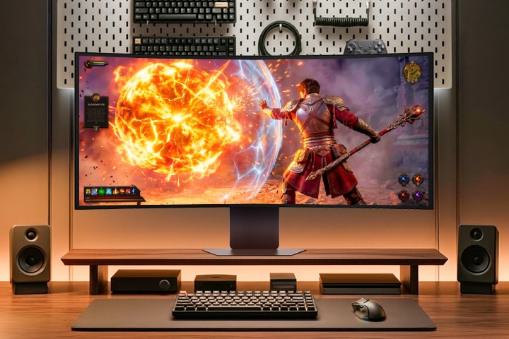 Der UltraGear-Gaming-Monitor (39GX950B) liefert mit einer Spitzenhelligkeit von 1.500 cd/m2 und Tandem OLED der 4. Generation ein gestochen scharfes Spielerlebnis