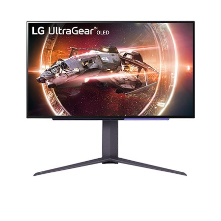 LG 27 Zoll UltraGear™ HDR400 True Black 240Hz OLED Gaming Monitor mit blendfreiem Display