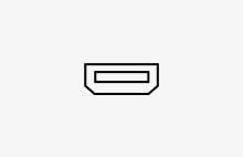 HDMI icon.	