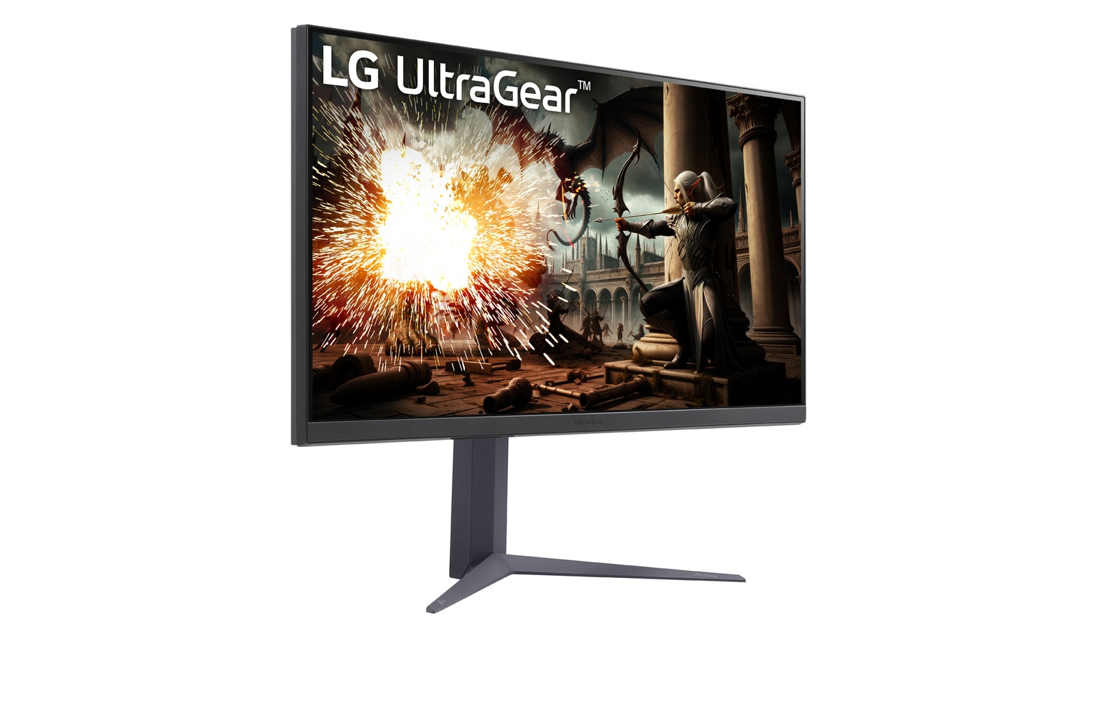 LG 32” UltraGear™ QHD IPS 180Hz Gaming-Monitor | 1ms (GtG), DisplayHDR™ 400, 32GS75QN-B