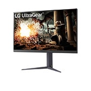 LG 32” UltraGear™ QHD IPS 180Hz Gaming-Monitor | 1ms (GtG), DisplayHDR™ 400, 32GS75QN-B