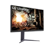 LG 32” UltraGear™ QHD IPS 180Hz Gaming-Monitor | 1ms (GtG), DisplayHDR™ 400, 32GS75QN-B