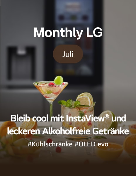 Bleib cool mit InstaView und leckeren alkoholfreien Getränken