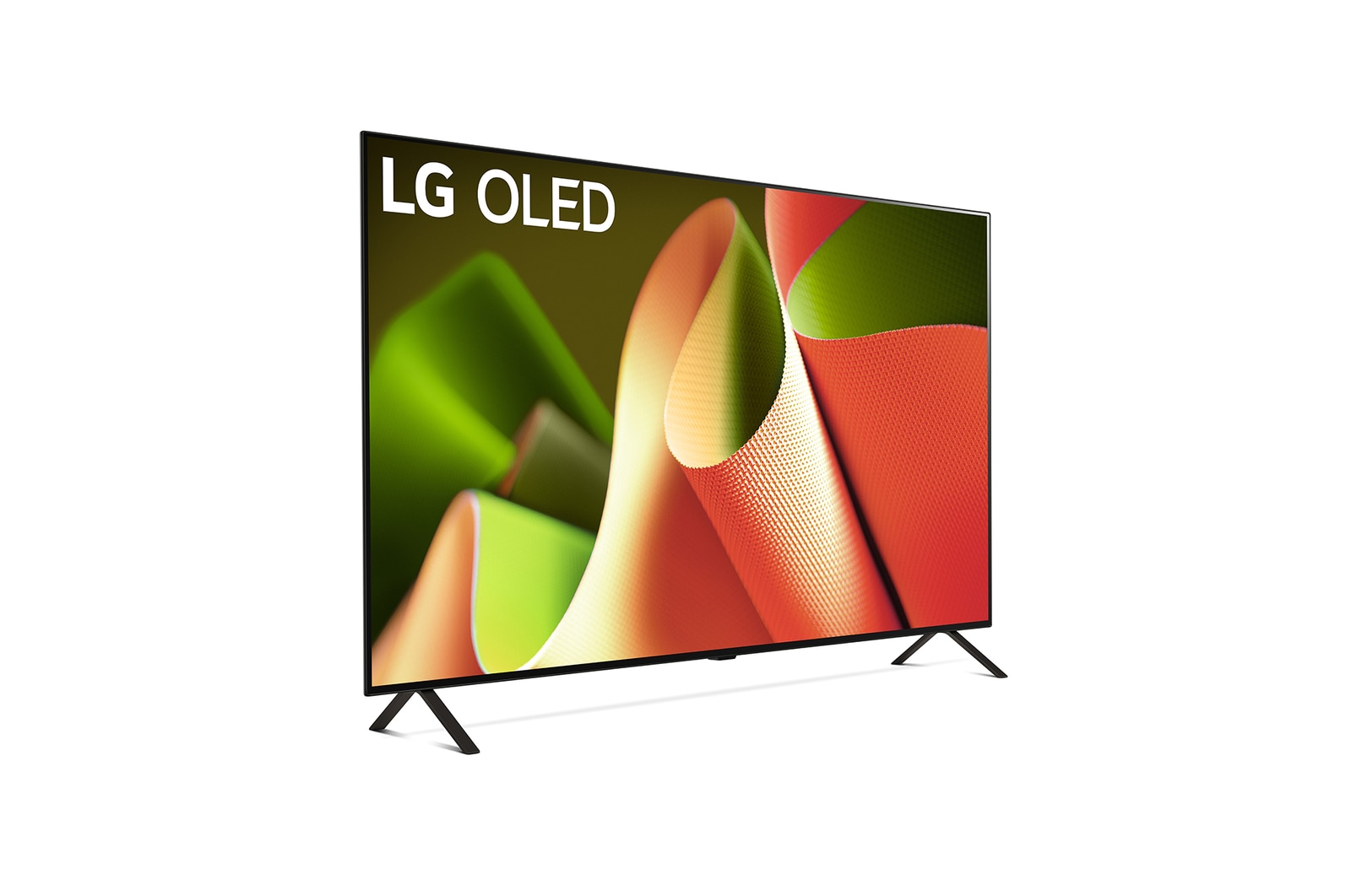 Rechte Seitenansicht des LG OLED TV B4