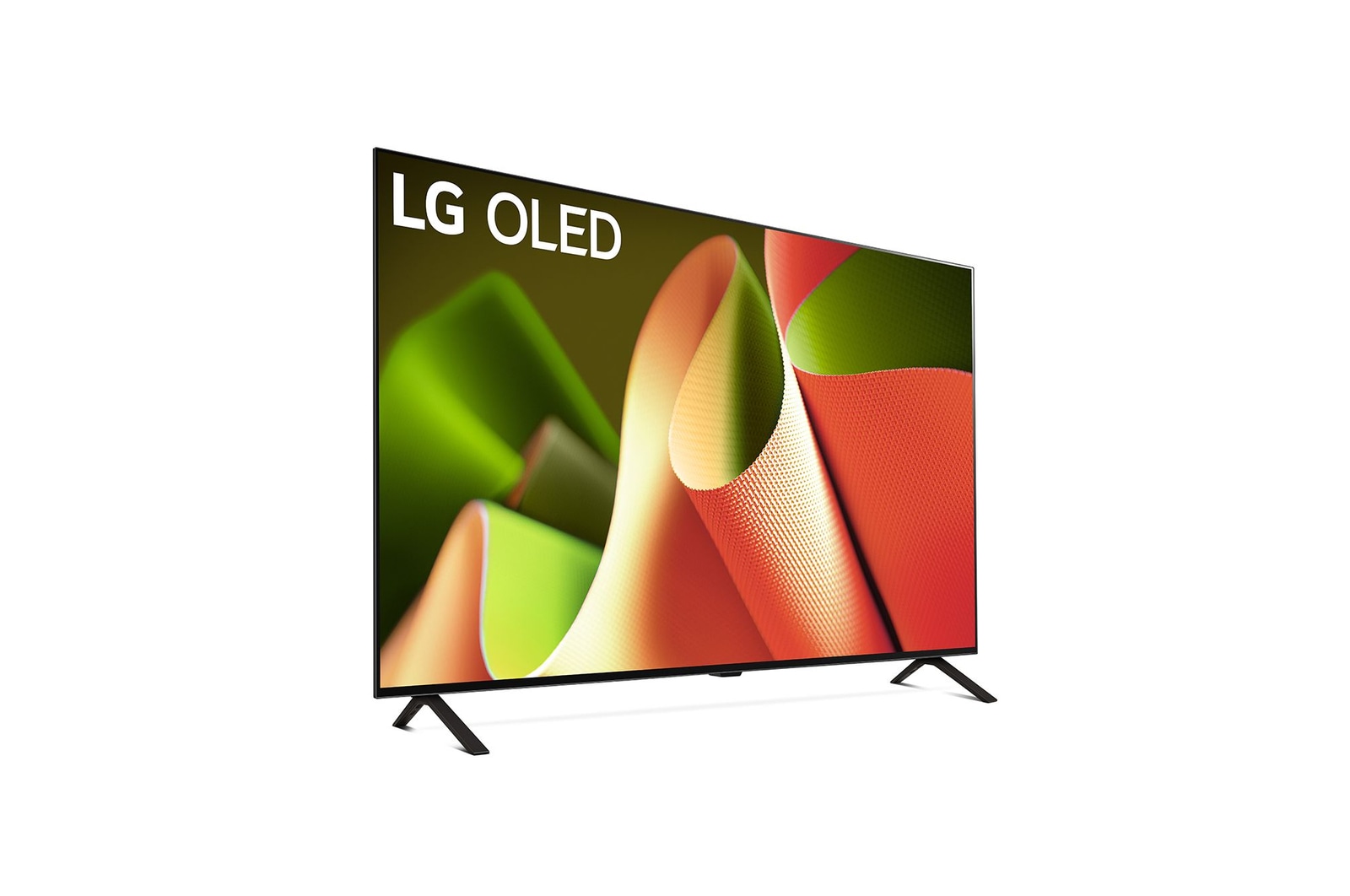 Rechte Seitenansicht des LG OLED TV B4