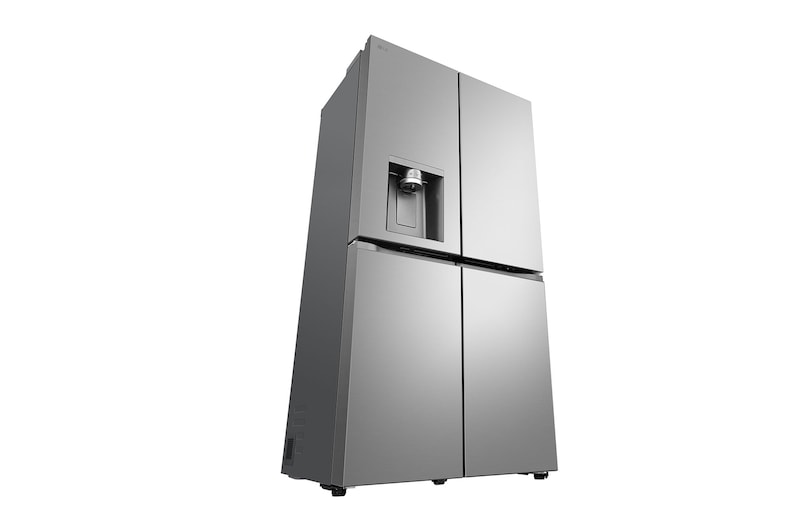 LG Multi-Door Kühlschrank (E, 637L, 179,2 cm hoch) mit Eis-, Crushed Ice- und Wasserspender & Festwasseranschluss ǀ GML960PYFE, GML960PYFE