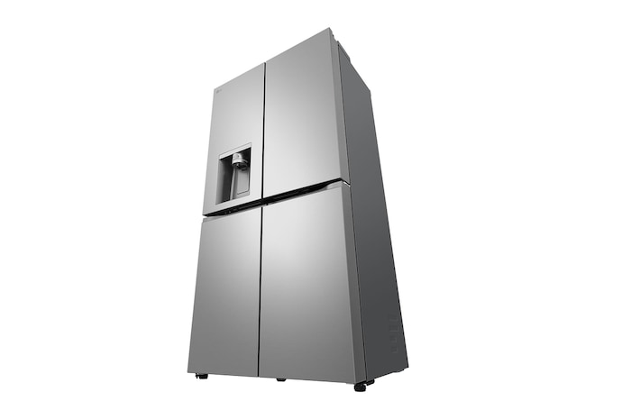 LG Multi-Door Kühlschrank (EEK E, 637L, 179,2 cm hoch) mit Eis-, Crushed Ice- und Wasserspender & Festwasseranschluss ǀ GML960PYFE, GML960PYFE