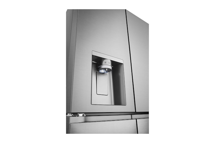 LG Multi-Door Kühlschrank (EEK E, 637L, 179,2 cm hoch) mit Eis-, Crushed Ice- und Wasserspender & Festwasseranschluss ǀ GML960PYFE, GML960PYFE