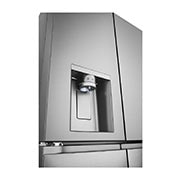 LG Multi-Door Kühlschrank (E, 637L, 179,2 cm hoch) mit Eis-, Crushed Ice- und Wasserspender & Festwasseranschluss ǀ GML960PYFE, GML960PYFE