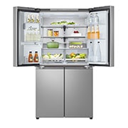 LG Multi-Door Kühlschrank (E, 637L, 179,2 cm hoch) mit Eis-, Crushed Ice- und Wasserspender & Festwasseranschluss ǀ GML960PYFE, GML960PYFE