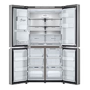 LG Multi-Door Kühlschrank (E, 637L, 179,2 cm hoch) mit Eis-, Crushed Ice- und Wasserspender & Festwasseranschluss ǀ GML960PYFE, GML960PYFE