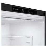 Front top door open view