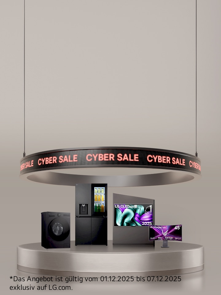Cyber Week mit LG