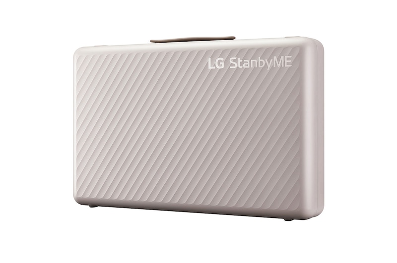 45-Grad-Seitenansicht des Produkts mit Logo