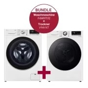 LG Waschmaschine (11 kg, 1.400 U./Min.) und Trockner (10 kg) im Set | F4WR7012.V9AYXT, F4WR7012.V9AYXT