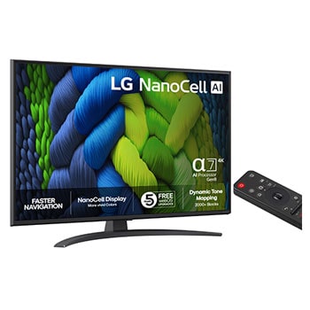 43” LG NanoCell AI NANO82 4k Smart TV 2025