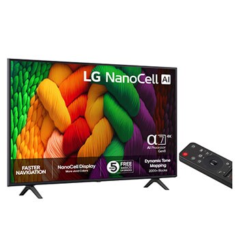 65” LG NanoCell AI NANO8E 4k Smart TV 2025