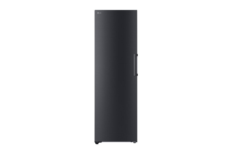 Visning forfra af 324L Fritstående fryser (Matte Black) - Energiklasse D, Total No Frost, Express Freeze GFT41MCGSF