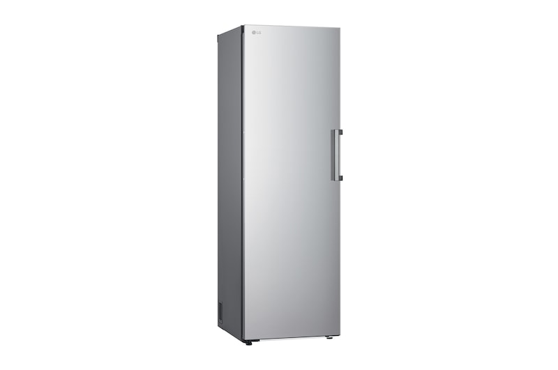 324L Fritstående fryser (Shiny Steel) - Energiklasse E, Total No Frost, Express Freeze