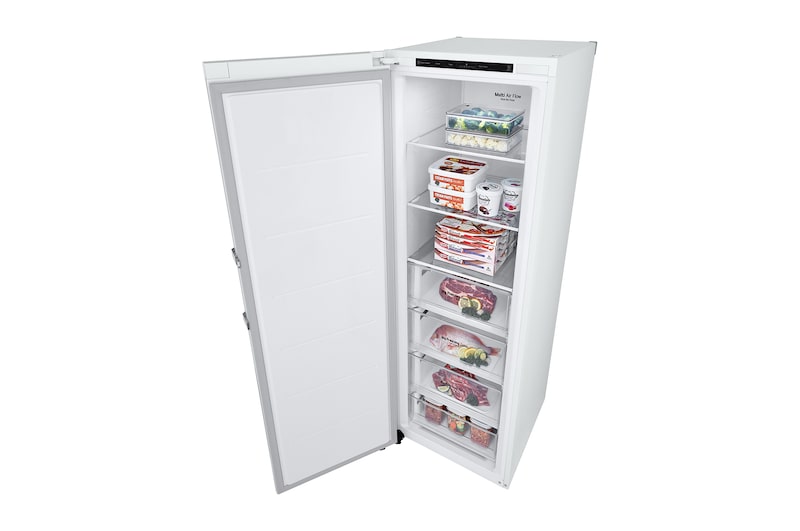 324L Fritstående fryser (Hvid) - Energiklasse E, Total No Frost, Express Freeze