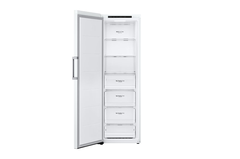 324L Fritstående fryser (Hvid) - Energiklasse E, Total No Frost, Express Freeze