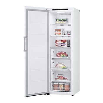 324L Fritstående fryser (Hvid) - Energiklasse E, Total No Frost, Express Freeze