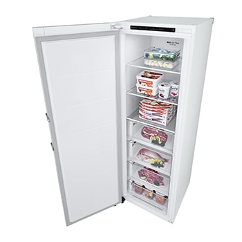 324L Fritstående fryser (Hvid) - Energiklasse E, Total No Frost, Express Freeze