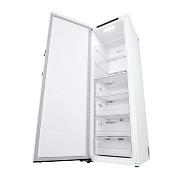 324L Fritstående fryser (Hvid) - Energiklasse E, Total No Frost, Express Freeze