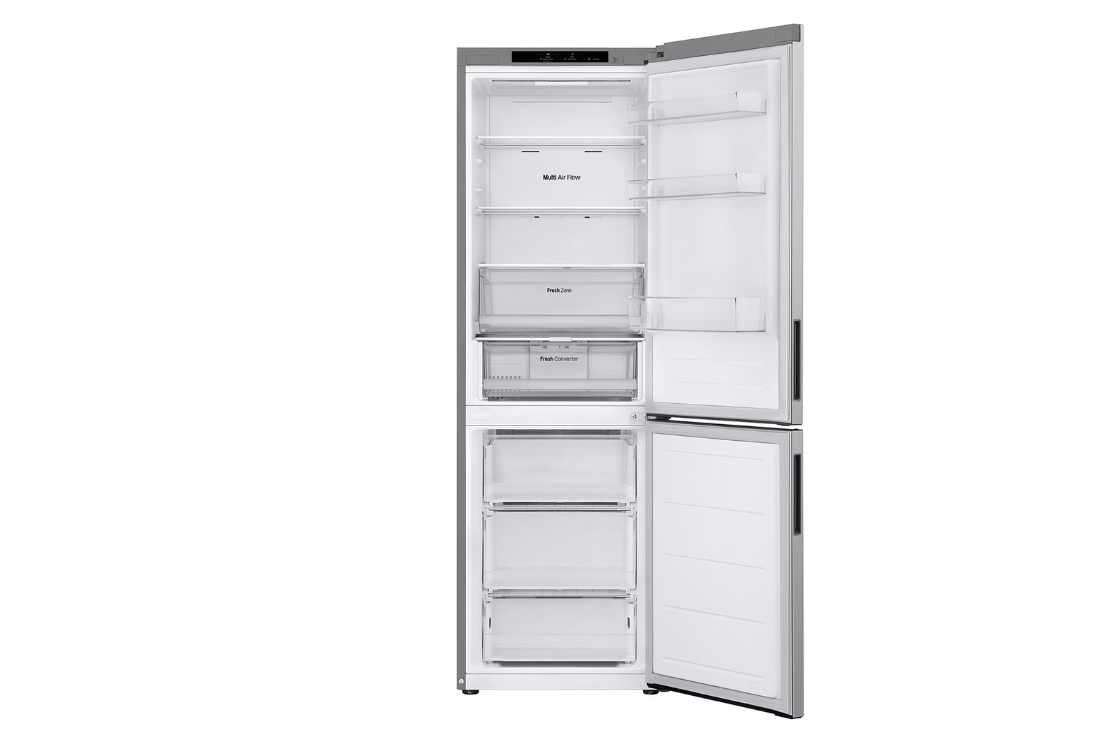 1.86M 344L Kølefryseskab(Prime Silver) - Energiklasse D, Door Cooling™ og Smart Diagnosis™