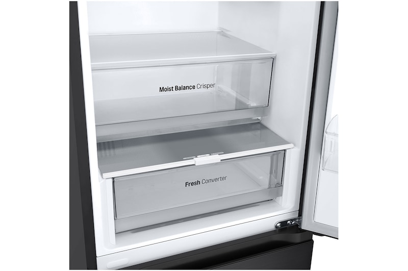 1.86M 344L Kølefryseskab(Essence Matte Black) - Energiklasse A, Door Cooling™ og Smart Diagnosis™