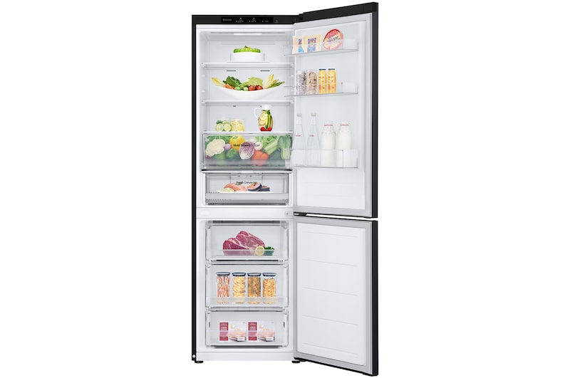 1.86M 344L Kølefryseskab(Essence Matte Black) - Energiklasse A, Door Cooling™ og Smart Diagnosis™