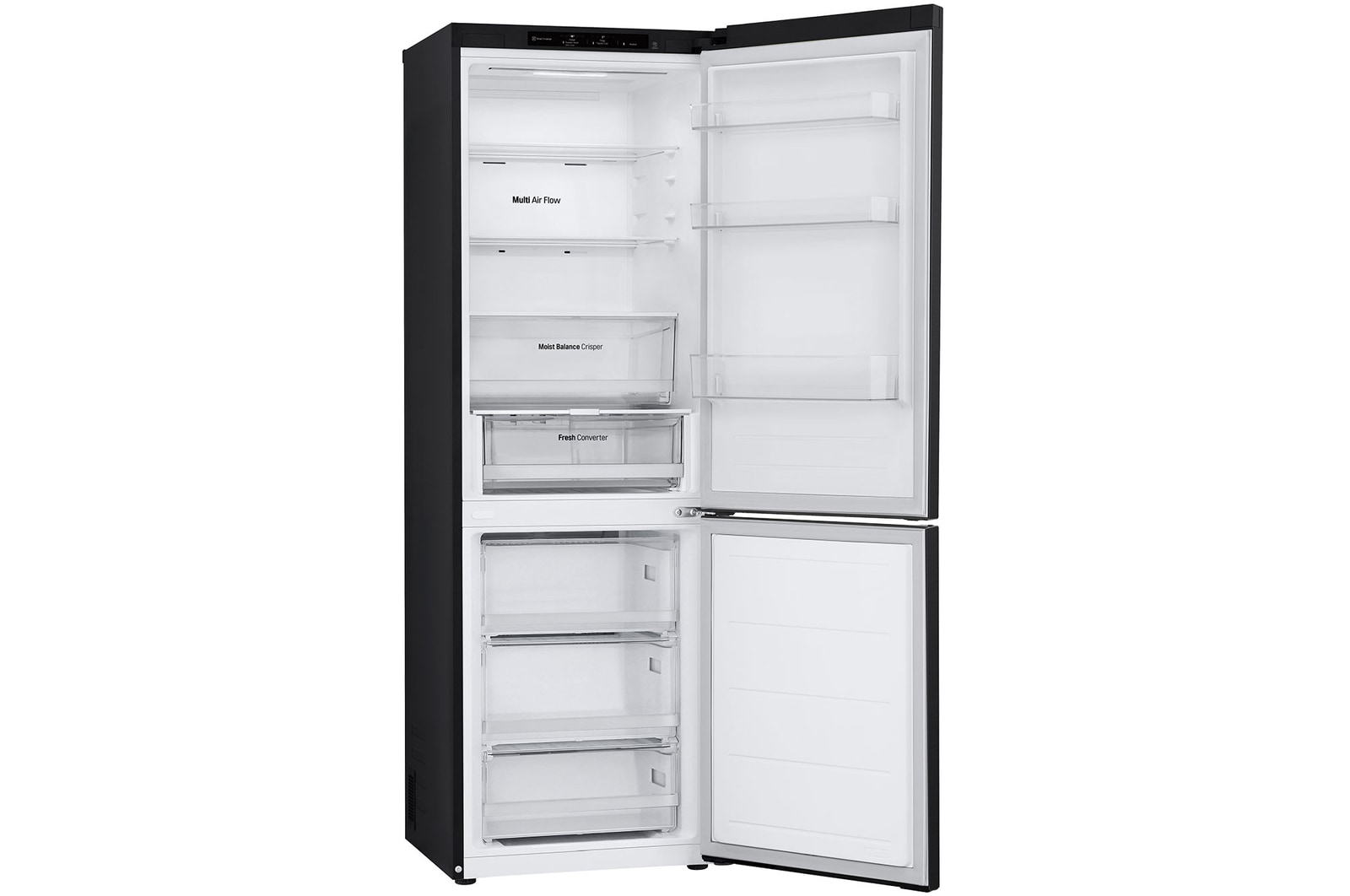 1.86M 344L Kølefryseskab(Essence Matte Black) - Energiklasse A, Door Cooling™ og Smart Diagnosis™