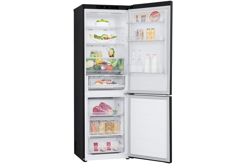 1.86M 344L Kølefryseskab(Essence Matte Black) - Energiklasse A, Door Cooling™ og Smart Diagnosis™