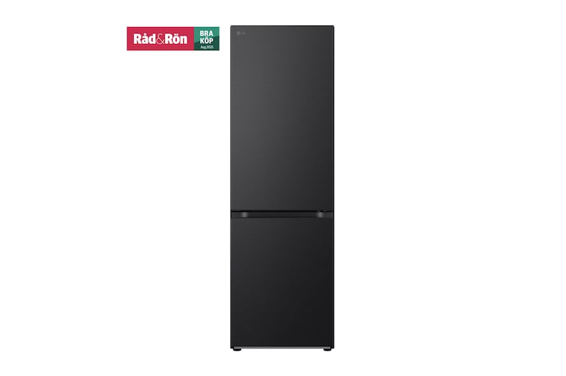 Visning forfra af 1.86M 344L Kølefryseskab(Essence Black) - Energiklasse C, GBV7180CEV