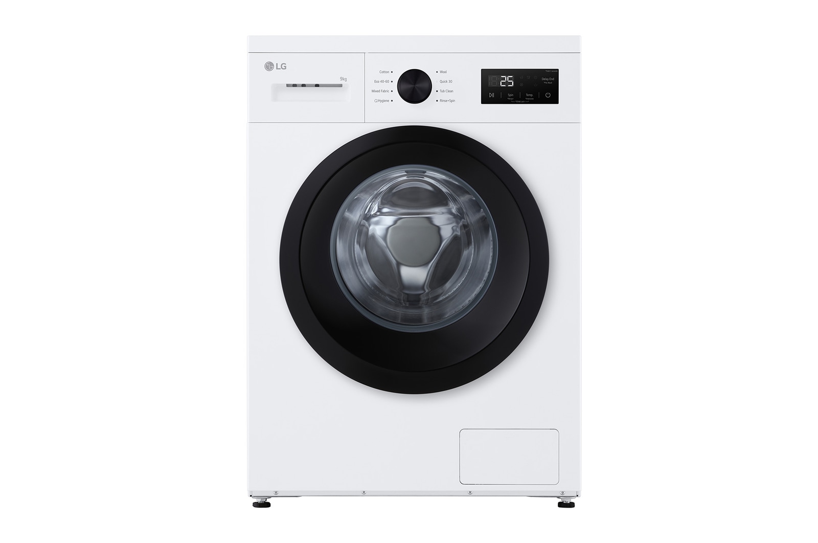 Visning forfra af 9 kg Vaskemaskin(Hvid) - Steam, Energiklasse A F4A1009NWKB