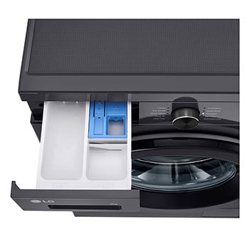 top view with detergent port open