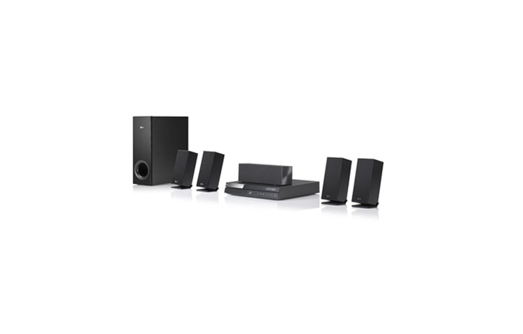 LG 3D Blu-ray 5.1hjemmebiosystem med Smart TV-tjenester, BH6220SN