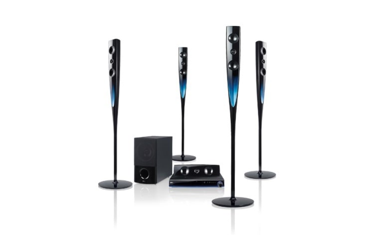 LG's 5.1 Blu-ray-hjemmebiosystem med YouTube, HB954PB