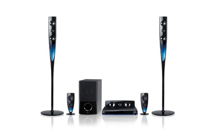 LG's 5.1 Blu-ray-hjemmebiosystem med YouTube, HB954PB